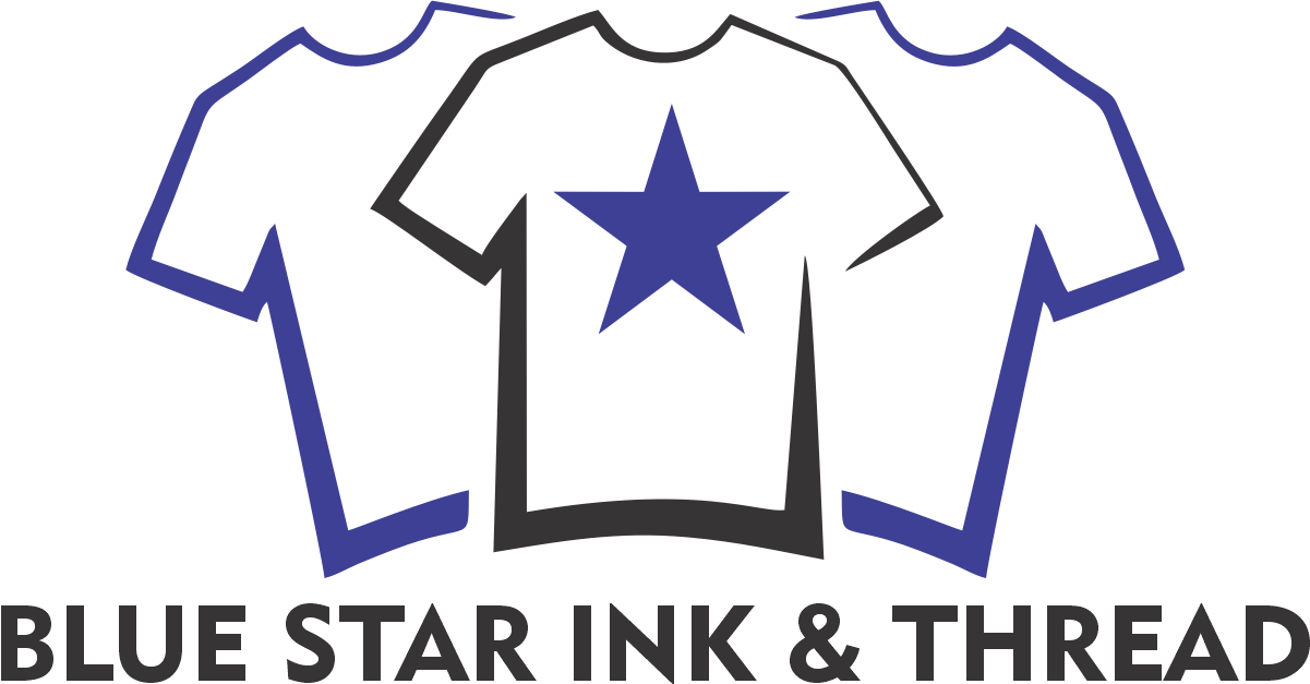 Blue Star Ink and Thread logo